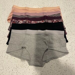 Pact Women's Multi-Color Boy Short Set